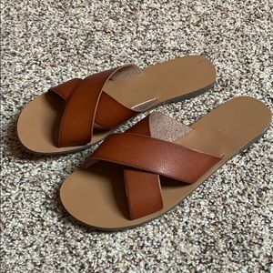 Tan Leather Sandals